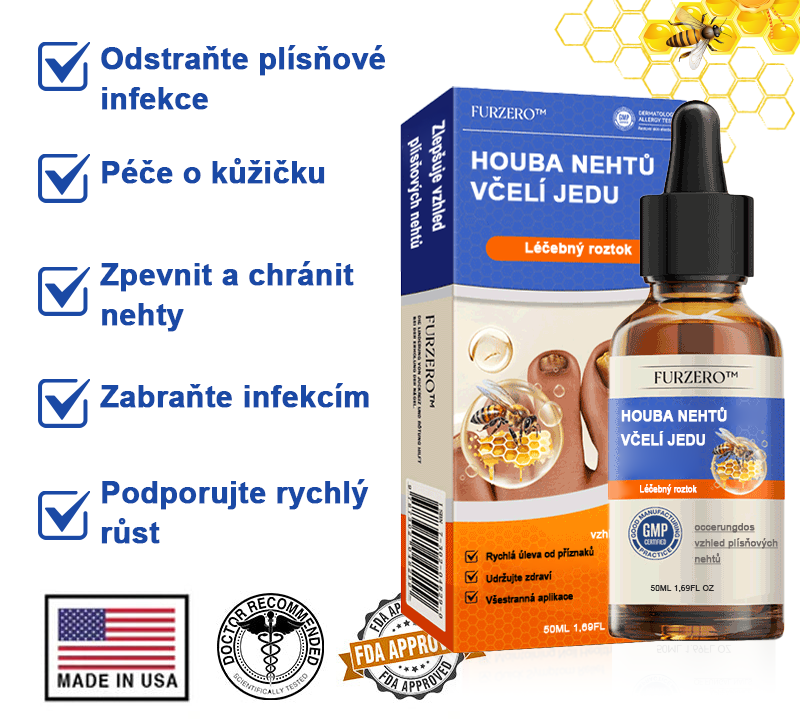 🐝🐝Furzero™ Včelí jed na plíseň nehtů: kompletní řešení plísně nehtů 🌟👣