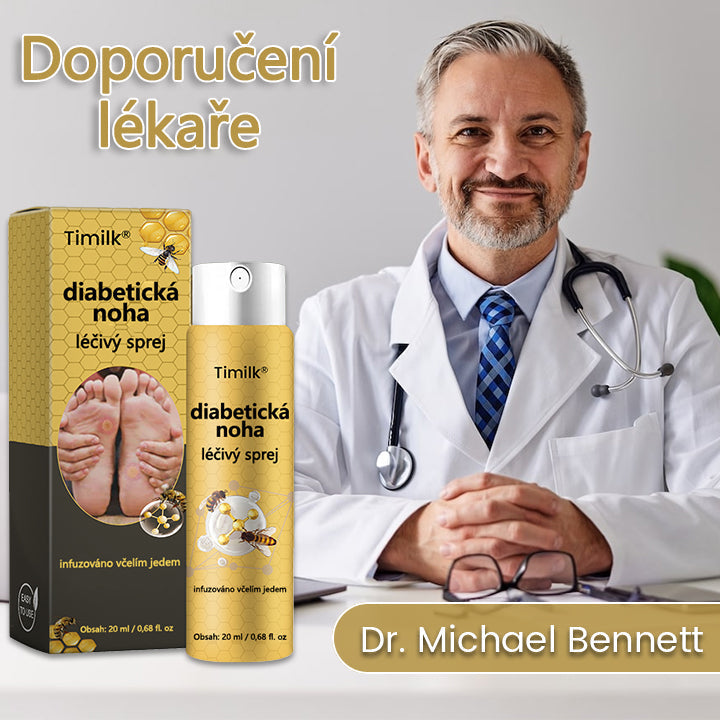 【Oficiální značkový obchod】Timilk® Sprej na hojení diabetické nohy - s obsahem včelího jedu🍃🍃